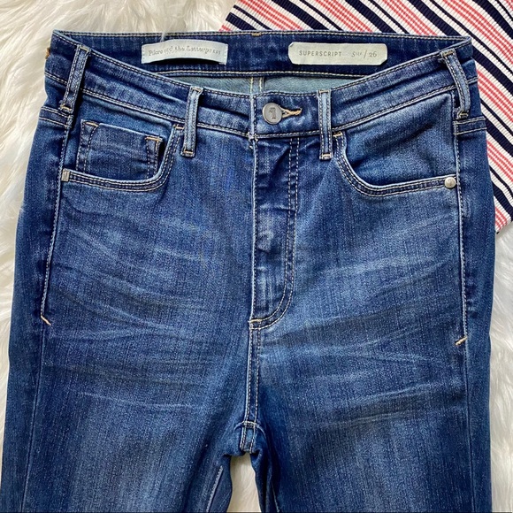 Pilcro & The Letterpress High Rise Skinny Jean - Picture 2 of 12